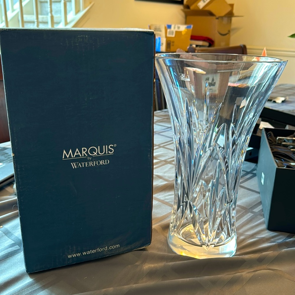 Crystal vase
